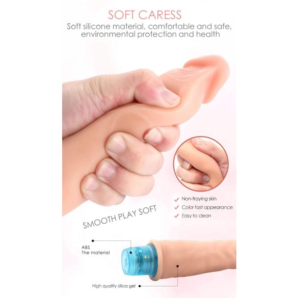 Lonely Max - naturtro vibrator (17cm)