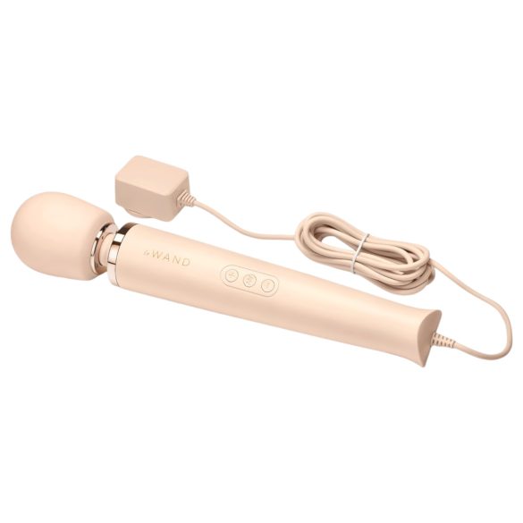 le Wand - eksklusiv elektrisk massasjevibrator (beige)