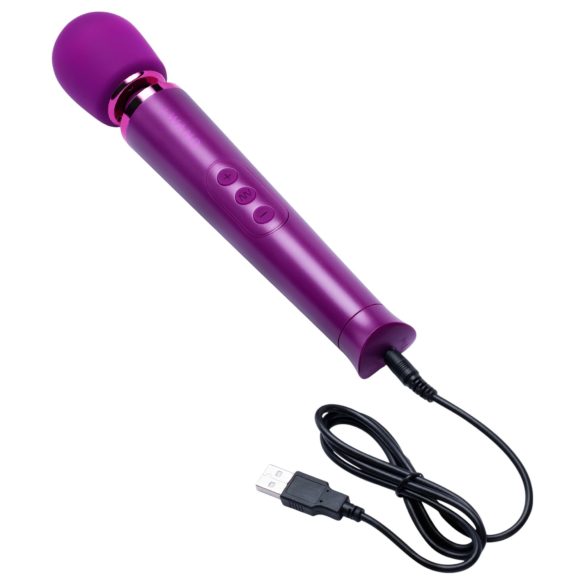 le Wand Petite - eksklusiv massasjevibrator (lilla)