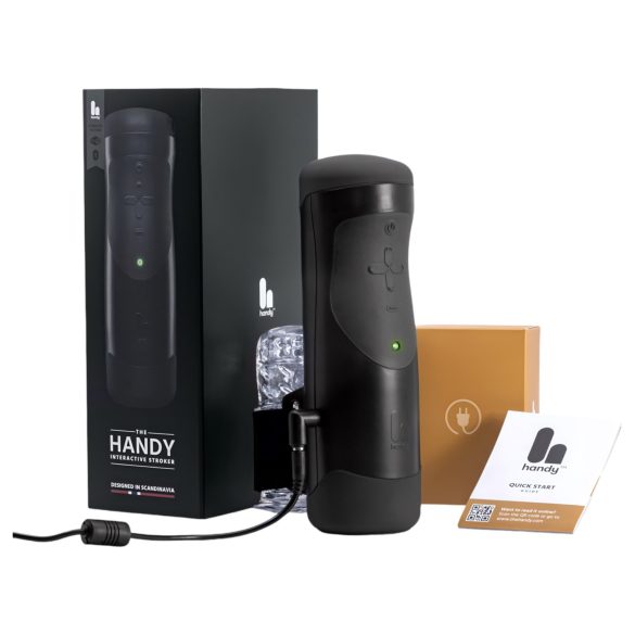 The Handy 1.1 - smart, nettverks-VR-masturbator (svart)
