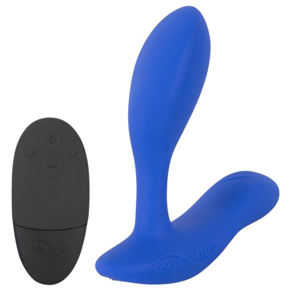 We-Vibe Vector+ - oppladbar, smart analvibrator (blå)
