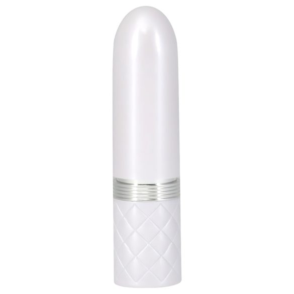 Pillow Talk Lusty - oppladbar, tungeformet stavvibrator (rosa)