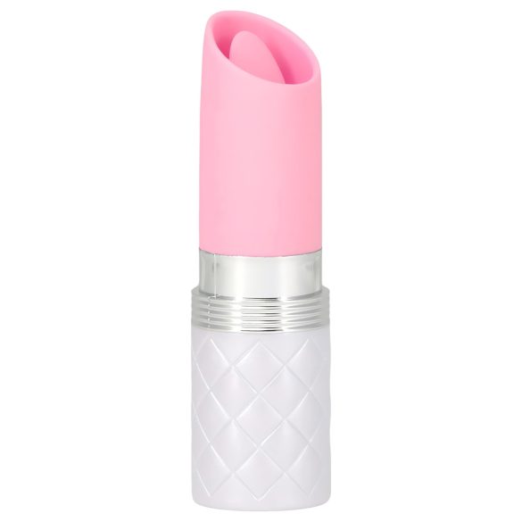 Pillow Talk Lusty - oppladbar, tungeformet stavvibrator (rosa)