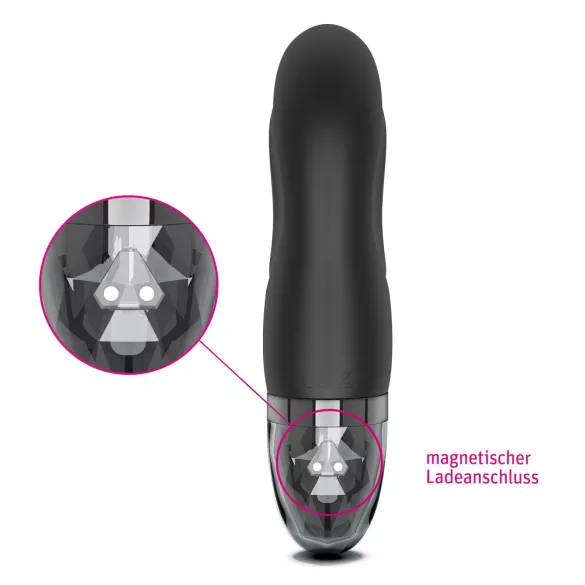 Mystim Hop Hop Bob E-Stim - Oppladbar Elektro Vibrator (Svart)