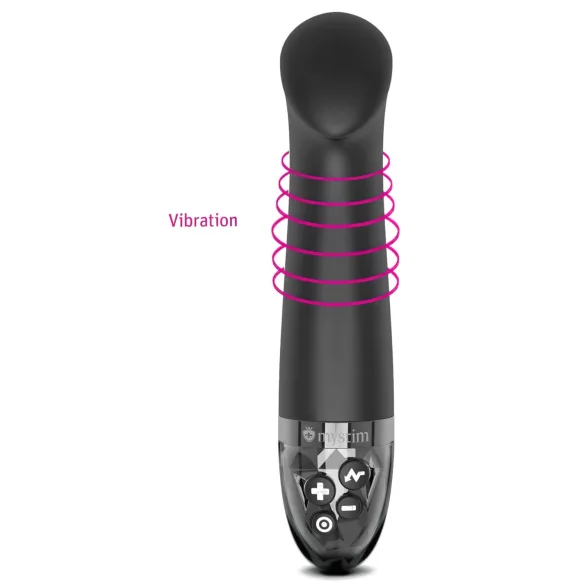 Mystim Right on Ron E-Stim - Elektro G-punktvibrator (svart)