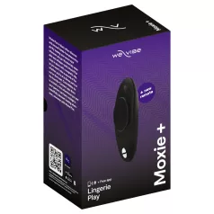   We-Vibe Moxie+ - bærbar klitorisvibrator med app- og fjernkontroll (svart)