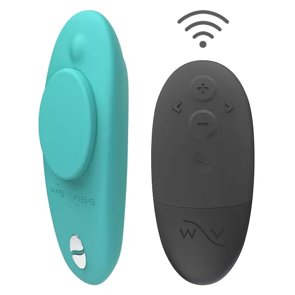 We-Vibe Moxie+ - Klitorisvibrator med app- og fjernkontroll (turkis)