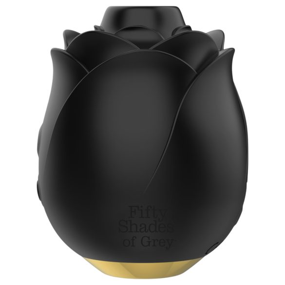 Fifty Shades of Grey - luftbølge rosevibrator (svart)