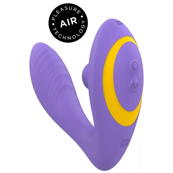 ROMP Reverb - luftbølge 2-i-1 G-punktvibrator (lilla)