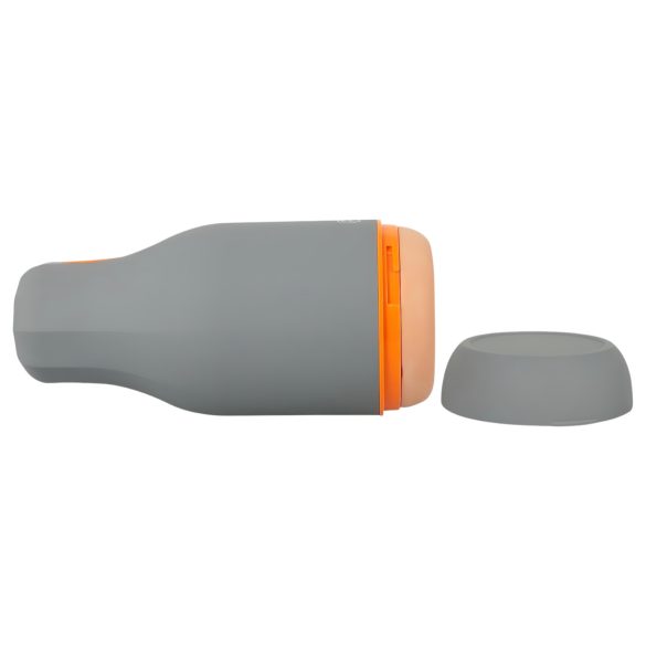 Rebel - vanntett, realistisk masturbator (natur-grå)