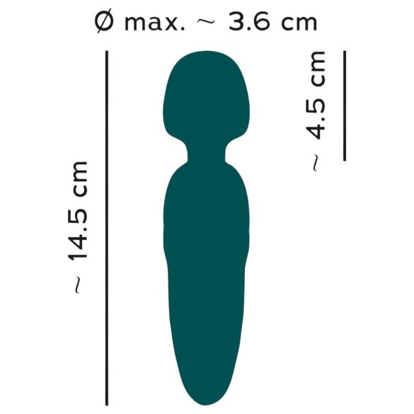 You2Toys Liten - oppladbar massasjevibrator (grønn)