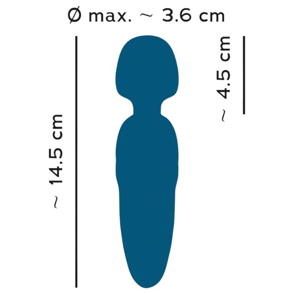 You2Toys Petite - oppladbar liten vibrator blå