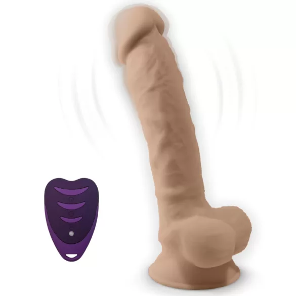 Silexd 8 - trådløs vibrerende egg med fjernkontroll (naturlig)