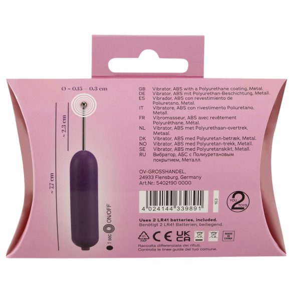 You2Toys - Spot-on Klitoris Vibrator (lilla)