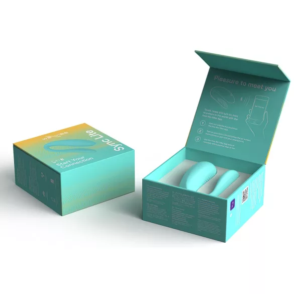We-Vibe Sync Lite - parvibrator med app- og fjernkontroll (grønn)
