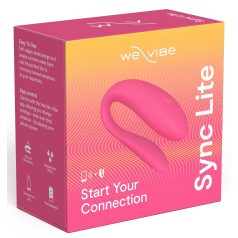 We-Vibe Sync Lite - smart parvibrator med fjernkontroll (rosa)   We-Vibe Sync Lite - smart parvibrator med fjernkontroll (rosa)