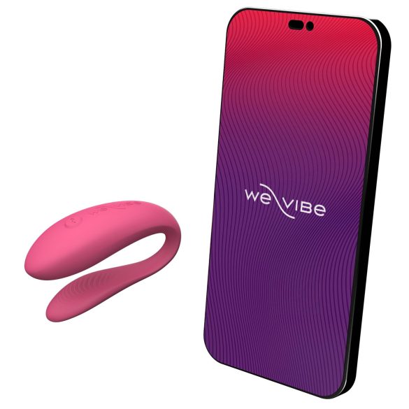 We-Vibe Sync Lite - smart parvibrator med fjernkontroll (rosa)