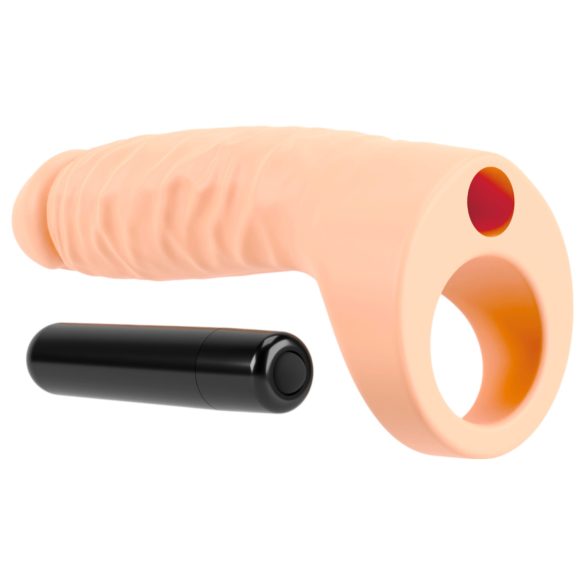 Realistixxx Dobbel Moro - festbar analvibrator (svart)