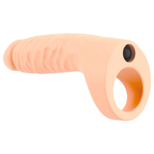 Realistixxx Dobbel Moro - festbar analvibrator (svart)