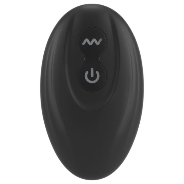 Rebel - prostata vibrator med penis- og testikkelring (svart)