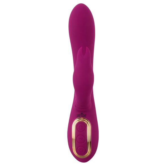 Javida - 3-i-1 perlevibrator med rotasjon (lilla)