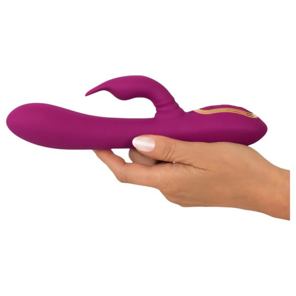 Javida - 3-i-1 perlevibrator med rotasjon (lilla)