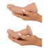 You2Toys - justerbar strap-on sett (natur)