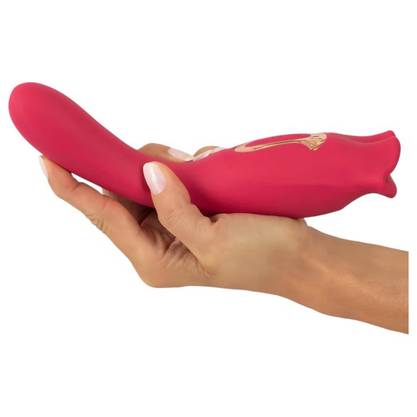 You2Toys - 2-i-1 tungevibrator (rosa)