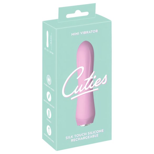 Cuties Mini 4 - batteridrevet, vanntett vibrator (rosa)