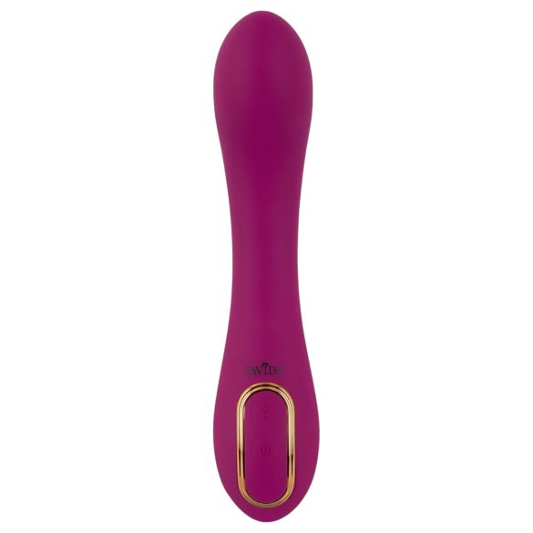 Javida - Oppblåsbar vibrator med to punkter (lilla)