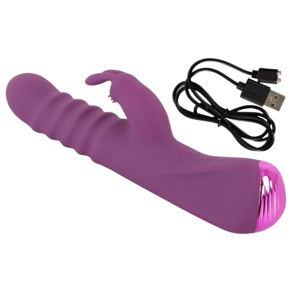 Javida - Lilla vibrator med klitorisstimulator