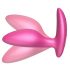 We-Vibe Ditto+ - smart, oppladbar analvibrator (rosa)