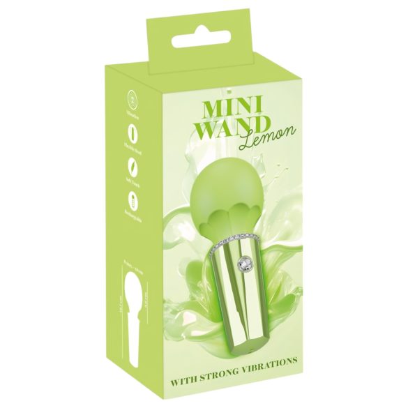 You2Toys Mini Wand - oppladbar massasjevibrator (grønn)