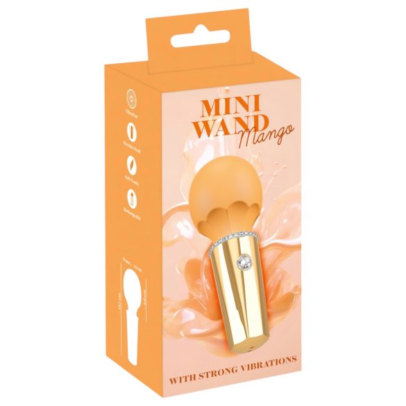 You2Toys Mini Wand - oppladbar massasjevibrator (gul)