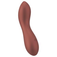 Smile - fleksibel mini G-punkt vibrator (bronse) Smile - fleksibel mini G-punkt vibrator (bronse)