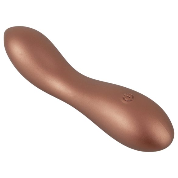 Smile - fleksibel mini G-punkt vibrator (bronse)