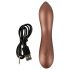 Smile - fleksibel mini G-punkt vibrator (bronse)