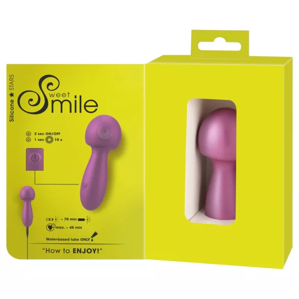Sweet Smile - Fleksibel Mini‑stav (rosa)