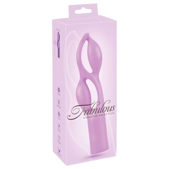 You2Toys Fabulous - oppladbar 2-motorsvibrator (lilla)