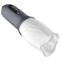 LUX Active First Class - roterende masturbator (hvit-grå) LUX Active First Class - roterende masturbator (hvit-grå)