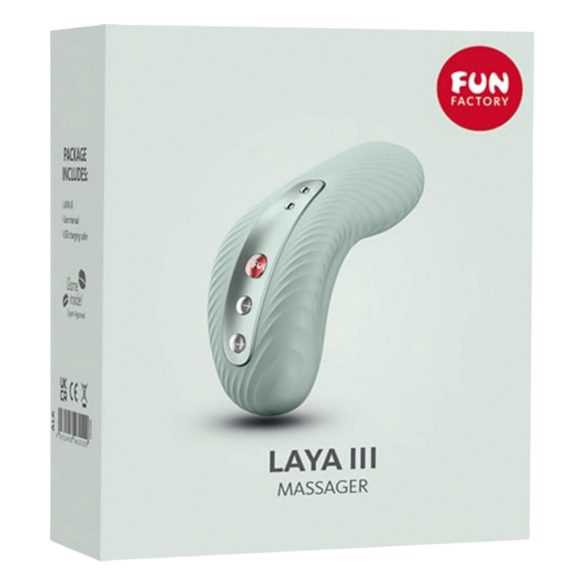 Fun Factory Laya III - vanntett klitorisvibrator (grønn)