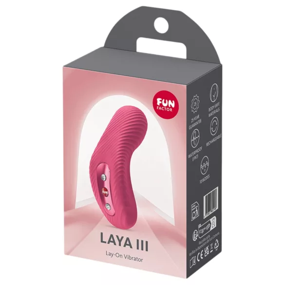 Fun Factory Laya III - vanntett klitorisstimulator (rosa)