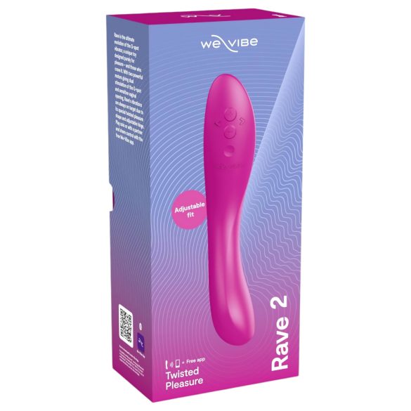 We-Vibe Rave 2 - smart, oppladbar G-punkt vibrerer (rosa)