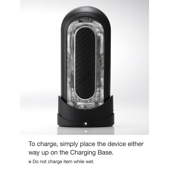 TENGA Flip Zero - kraftig masturbator (svart)