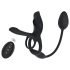 Couples Choice - multifunksjonell vibrasjons penisring (svart)
