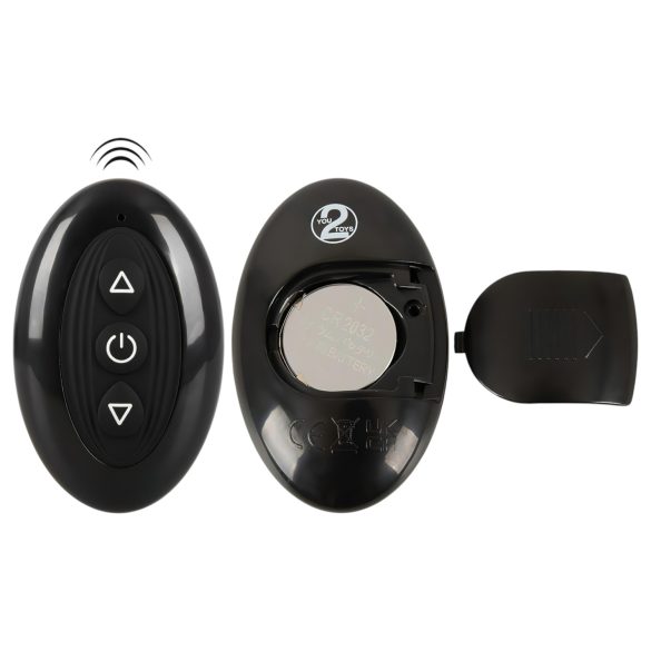 Couples Choice - multifunksjonell vibrasjons penisring (svart)