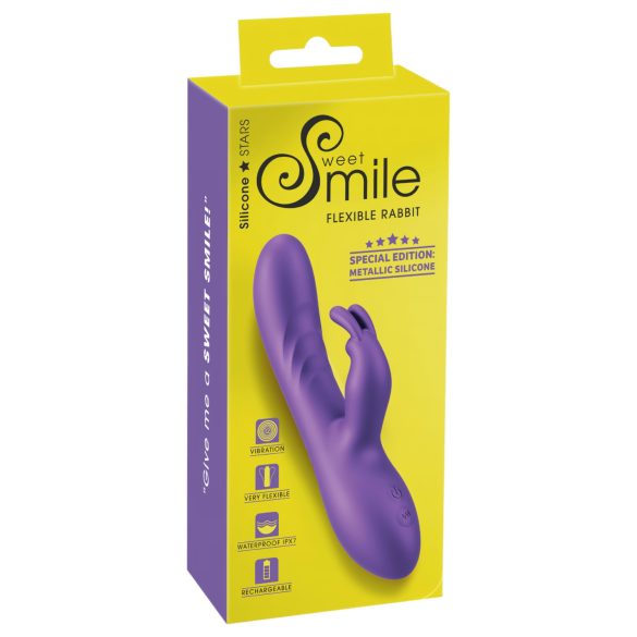 Smile - klitorisstimulator med arm (lilla)