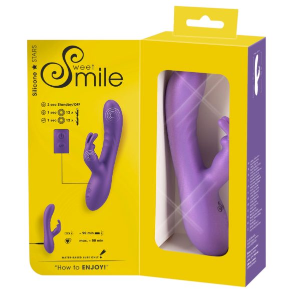 Smile - klitorisstimulator med arm (lilla)