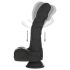 Naked Addiction - realistisk roterende vibrator (svart)
