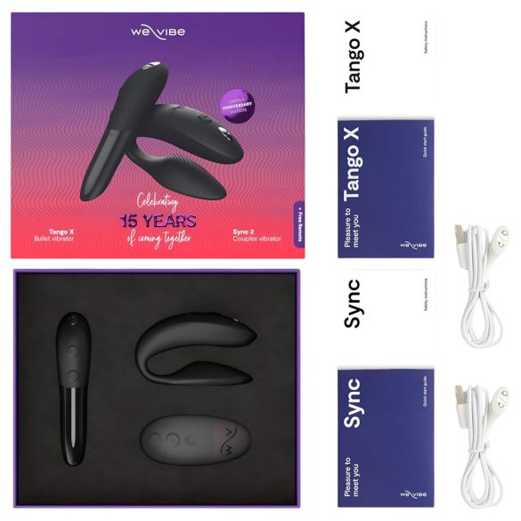 We-Vibe-kolleksjon - parvibratorsett (svart)